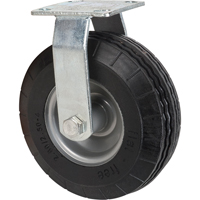 Flat-Free Casters, Rigid, 8" (203.2 mm), Flat-Free, 275 lbs. (125 kg.) D. Morneault & Fils
