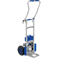 Liftkar&reg; Aluminum Stair Climbing Hand Trucks, Aluminum Frame, 18" W x 61" H, 375 lbs. Capacity D. Morneault & Fils