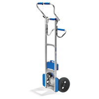 Liftkar&reg; Aluminum Stair Climbing Hand Trucks, Aluminum Frame, 17-1/2" W x 59" H, 375 lbs. Capacity D. Morneault & Fils