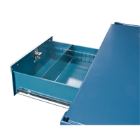 Mobile Service Cart, 2 Tiers, 24" W x 57" H x 40" D, 1200 lbs. Capacity D. Morneault & Fils