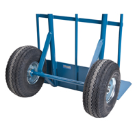 Load Retention Hand Truck, Dual Handle, Steel, 53" Height, 600 lbs. Capacity D. Morneault & Fils