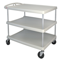 Chariot utilitaire myCart, 3 tiers, 26" x 36-7/8" x 36", Capacit&eacute; 500 lb D. Morneault & Fils