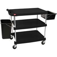 Chariot utilitaire myCart, 3 tiers, 20" x 35-1/2" x 30", Capacit&eacute; 400 lb D. Morneault & Fils
