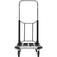Fold-Up Platform Truck, Stainless Steel, 300 lbs., 28" L x 16" W, 33-1/2" High D. Morneault & Fils