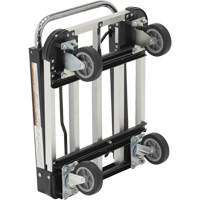 Fold-Up Platform Truck, Stainless Steel, 300 lbs., 28" L x 16" W, 33-1/2" High D. Morneault & Fils