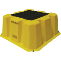 Escabeaux emboîtables industriels, 25" x 25" x Hauteur 10-1/2" D. Morneault & Fils