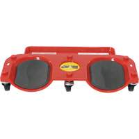 Rolling Knee Dolly, Plastic, Red, 350 lbs. Capacity D. Morneault & Fils