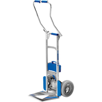 Liftkar&reg; Aluminum Stair Climbing Hand Truck, Aluminum Frame, 18" W x 61" H, 240 lbs. Capacity D. Morneault & Fils