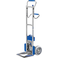 Liftkar&reg; Aluminum Stair Climbing Hand Truck, Aluminum Frame, 17-1/2" W x 59" H, 240 lbs. Capacity D. Morneault & Fils