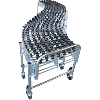Convoyeurs extensibles/flexibles, 18" la x 24' 8" lo, Capacit&eacute; de 226 lb par pi lin. D. Morneault & Fils