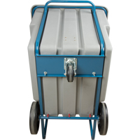 Chariot basculeur en acier, Poly&eacute;thyl&egrave;ne, 1,1 vg³, Capacit&eacute; de charge de 1250 lb D. Morneault & Fils