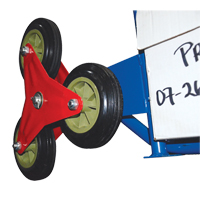 Stair Climbing Hand Truck, Steel Frame, 24" W x 45-3/4" H, 300 lbs. Capacity D. Morneault & Fils