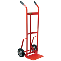 Hand Truck with Reinforced Noseplate - 136RN-HB, Dual Handle, Steel, 51" Height, 800 lbs. Capacity D. Morneault & Fils