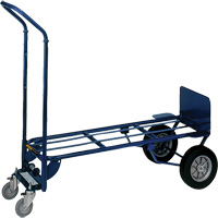 Deluxe Industrial Convertible Hand Truck, Steel, 1000 lbs. Capacity D. Morneault & Fils