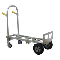 SPTN-JR-T18-SR Spartan Jr. Convertible Hand Truck, Aluminum, 1000 lbs. Capacity D. Morneault & Fils