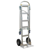SPTN-SR-T18-SR Spartan Sr. Convertible Hand Truck, Aluminum, 1000 lbs. Capacity D. Morneault & Fils