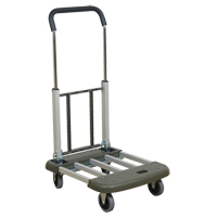 Telefolding Platform Truck, Aluminum, 330 lbs., 29-1/2" L x 17-1/2" W, 36-1/2" High D. Morneault & Fils