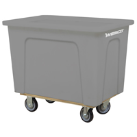 Box Truck, Polyethylene, 35" L x 24" W x 30" H, 10 cu. Ft. Volume, 450 lbs. Capacity D. Morneault & Fils