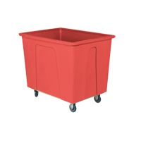 Box Truck, Polyethylene, 46" L x 34" W x 40" H, 25 cu. Ft. Volume, 600 lbs. Capacity D. Morneault & Fils