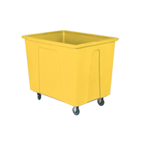 Box Truck, Polyethylene, 46" L x 34" W x 40" H, 25 cu. Ft. Volume, 600 lbs. Capacity D. Morneault & Fils