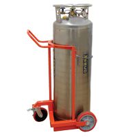 Large Liquid Gas Cylinder Truck LCC, Polyurethane Wheels, 20" W x 20" D Base, 1000 lbs. D. Morneault & Fils
