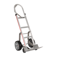 Self-Stabilizing Hand Truck, P-Handle Handle, Aluminum, 55'' Height, 500 lbs. Capacity D. Morneault & Fils