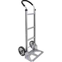 Knocked Down Hand Truck, Continuous Handle, Aluminum, 49-5/8" Height, 500 lbs. Capacity D. Morneault & Fils