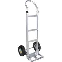 Knocked Down Hand Truck, Continuous Handle, Aluminum, 49-5/8" Height, 500 lbs. Capacity D. Morneault & Fils