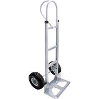 Knocked Down Hand Truck, P-Handle Handle, Aluminum, 52-1/8" Height, 500 lbs. Capacity D. Morneault & Fils