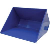 Conteneur autobasculeur, Acier, 3 vg³, Bleu D. Morneault & Fils