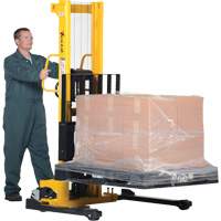 Gerbeur hydraulique manuel, Fonctionnement Pompe manuelle, Capacit&eacute; 2000 lb, Lev&eacute;e max 35" D. Morneault & Fils