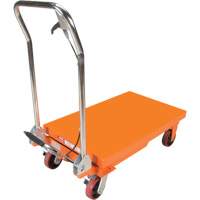 Hydraulic Scissor Lift Table, 32" L x 19-3/4" W, Steel, 1100 lbs. Capacity D. Morneault & Fils
