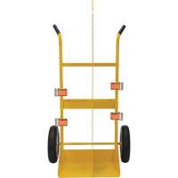 Welding Cylinder Torch Cart, Foam-Filled Wheels, 23-13/16" W x 22-13/16" L Base, 500 lbs. D. Morneault & Fils