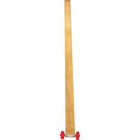 Pry-Lever Bar, Wood Handle, 84" L Handle, 4250 lbs. Capacity D. Morneault & Fils
