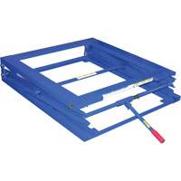 Adjustable Pallet Stand, 42-1/2" L x 40" W, 5000 lbs. Cap. D. Morneault & Fils