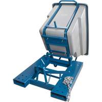 Conteneurs autobasculeurs, Poly&eacute;thyl&egrave;ne, 5/8 vg³, Gris D. Morneault & Fils