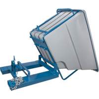 Conteneurs autobasculeurs, Poly&eacute;thyl&egrave;ne, 1-1/10 vg(3), Gris D. Morneault & Fils