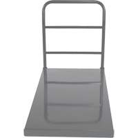 Platform Truck, 48" L x 24" W, 2000 lbs. Capacity, Rubber Casters D. Morneault & Fils