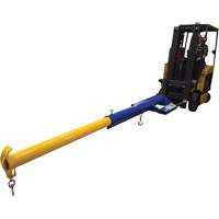Grue t&eacute;lescopique pour chariot &eacute;l&eacute;vateur &agrave; fourche Economy Boom D. Morneault & Fils