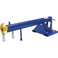 Grue t&eacute;lescopique pour chariot &eacute;l&eacute;vateur &agrave; fourche Orbit Boom D. Morneault & Fils