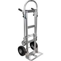Convertible Hand Truck, Aluminum, 1250 lbs. Capacity D. Morneault & Fils