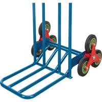 Stair Climbing Hand Truck, Steel Frame, 23-3/4" W x 45-5/8" H, 300 lbs. Capacity D. Morneault & Fils