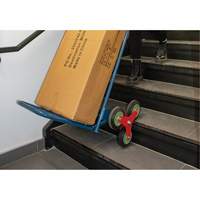 Stair Climbing Hand Truck, Steel Frame, 23-3/4" W x 45-5/8" H, 300 lbs. Capacity D. Morneault & Fils