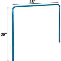 36" x 48" Upright Bracket for Panel Truck D. Morneault & Fils