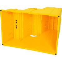 Escabeau industriel, 3 marches, 34-13/16" x 22-7/16" x Hauteur 28-1/2" D. Morneault & Fils