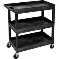 Tub Cart, 3 Tiers, 35-1/4" x 36-1/4" x 18", 300 lbs. Capacity D. Morneault & Fils