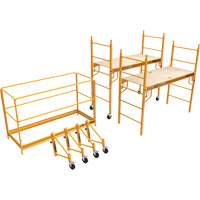 Trousse compl&egrave;te de tour d'&eacute;chafaudage pour cloison s&egrave;che de 12', 58-1/2" p x 183" h D. Morneault & Fils