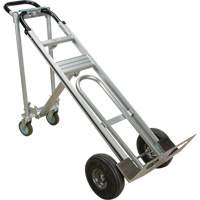 3-in-1 Convertible Hand Truck, Aluminum, 600 lbs. Capacity D. Morneault & Fils