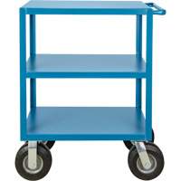  Chariot &agrave; tablettes pour l'ext&eacute;rieur, 3 Tiers, 18" la x 39" h x 33" p, Capacit&eacute; 1200 lb D. Morneault & Fils