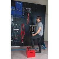 Industrial Step Stool, 20-7/8" x 12-3/16" x 12" High D. Morneault & Fils